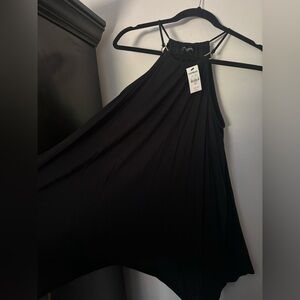 Express Black Strappy Tank